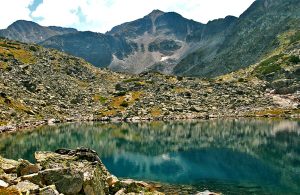 climbing to musala peak in rila mountains, bulgaria