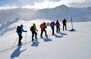 snowshoeing tours in rila mountains, bulgaria