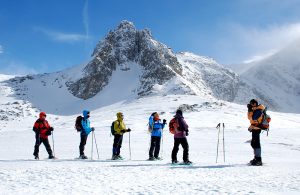 guided snowshoeing tours in bulgaria, rila and pirin